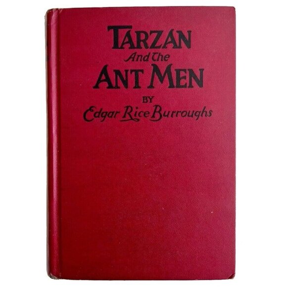 Tarzan And The Ant Men 1940s WW2 Edition HC Edgar Rice Burroughs HBS - Picture 2 of 6